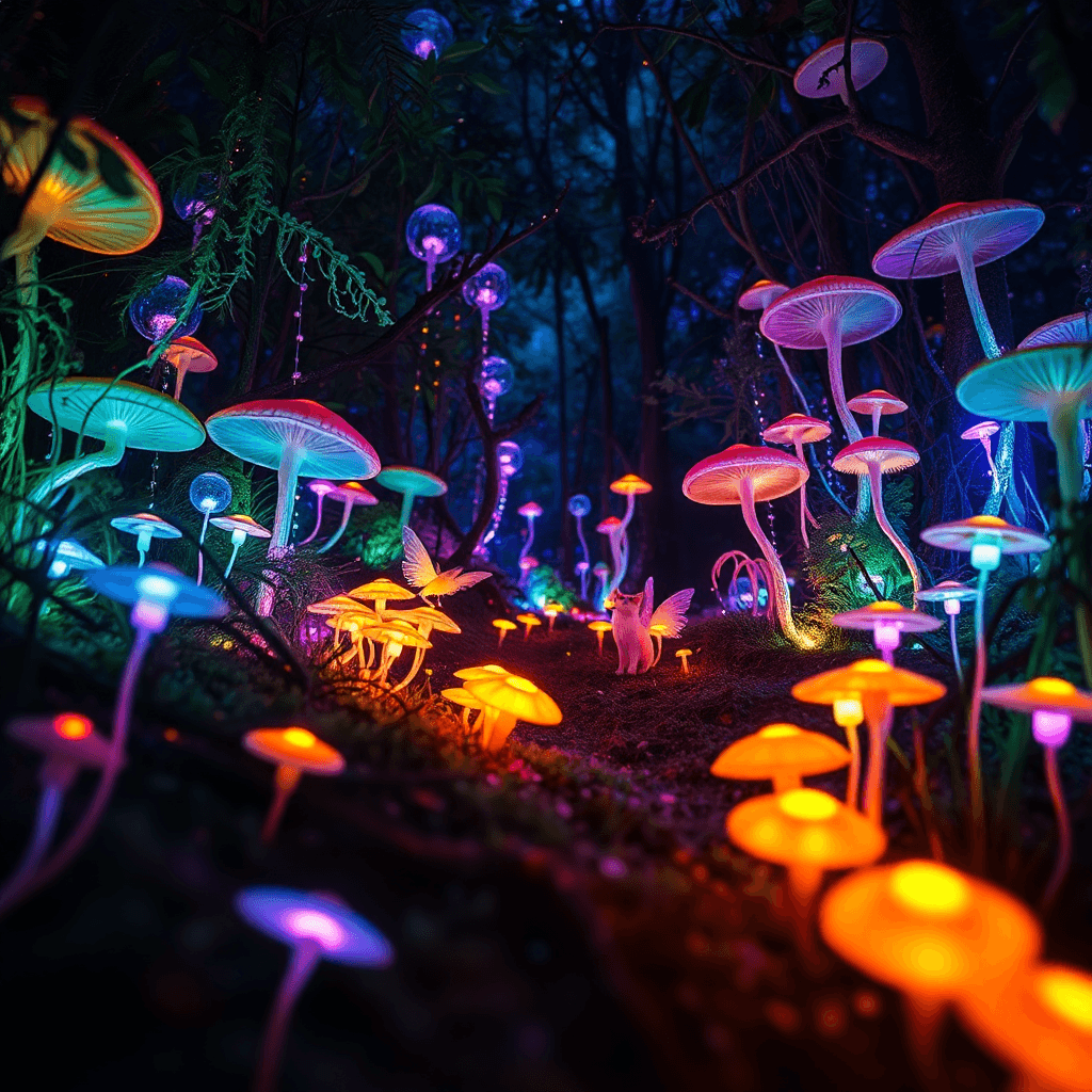Glow in the Glorious Woods