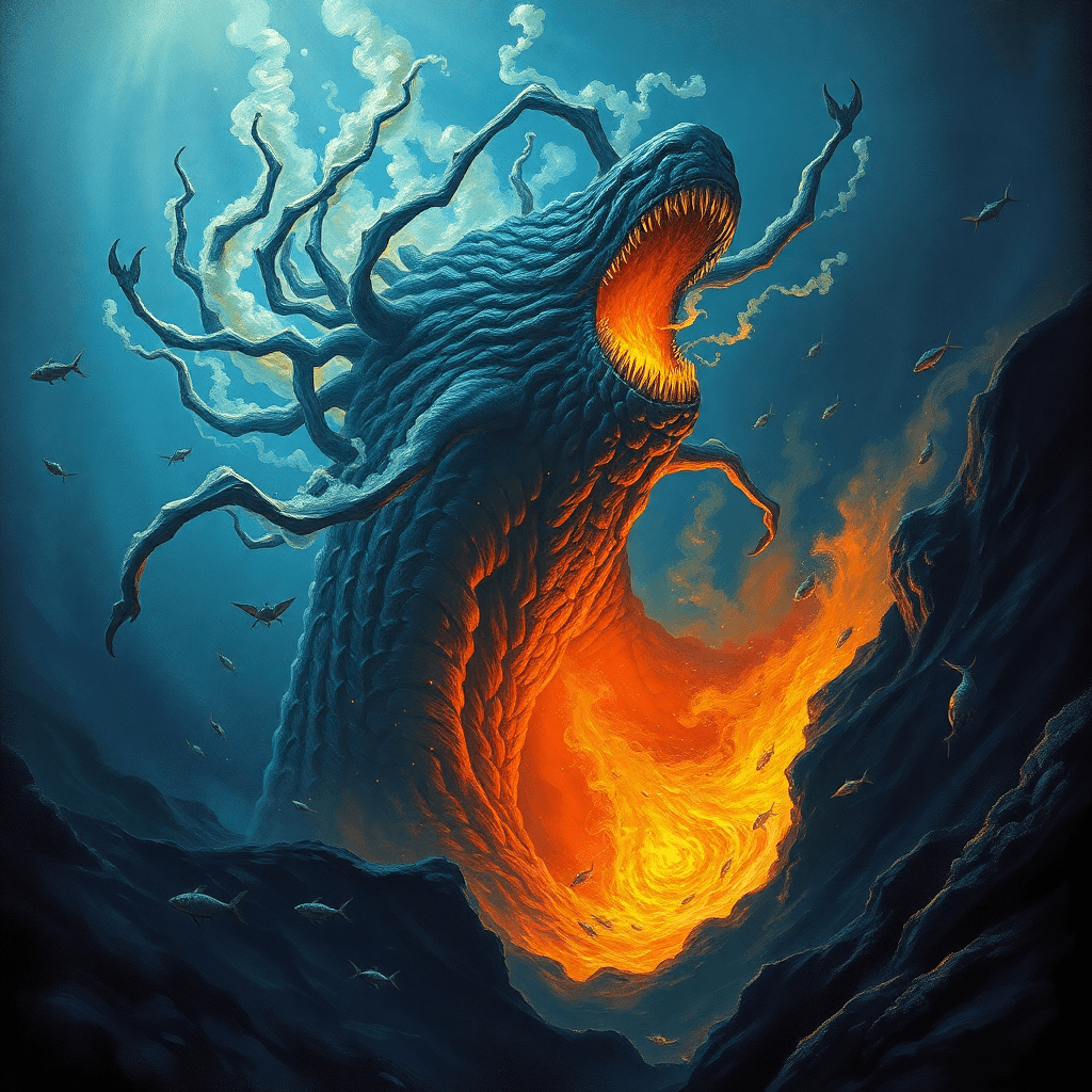 Lava Monster vs. Sushi Squad