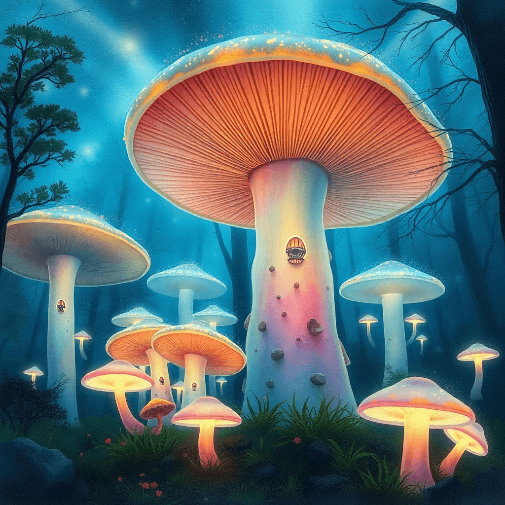 Mystical Mushroom Metropolis