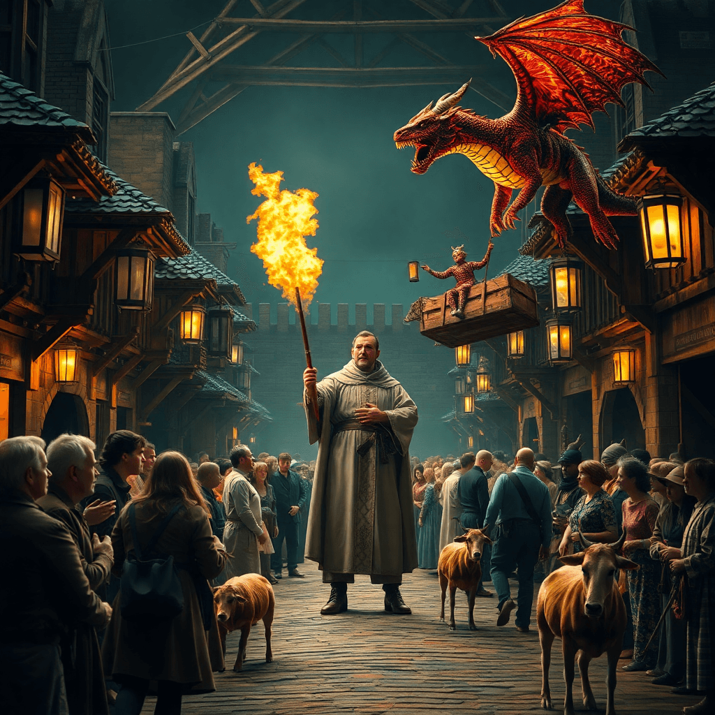 Medieval Madness: Juggling Dragons