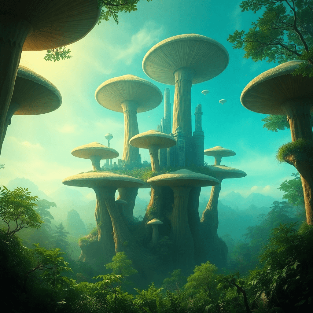 Mushroom Metropolis Mania!