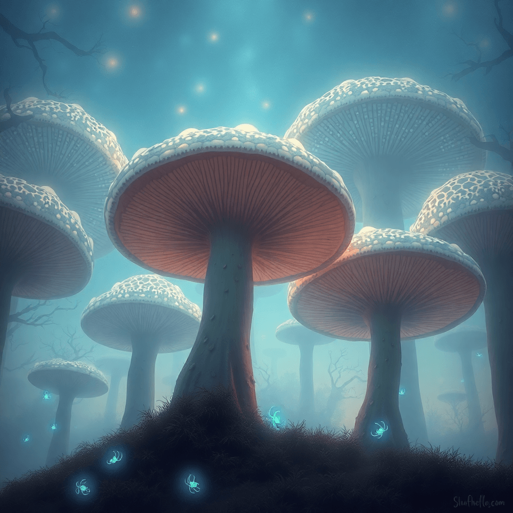 Mushroom Rave: Nature's Dance Party
