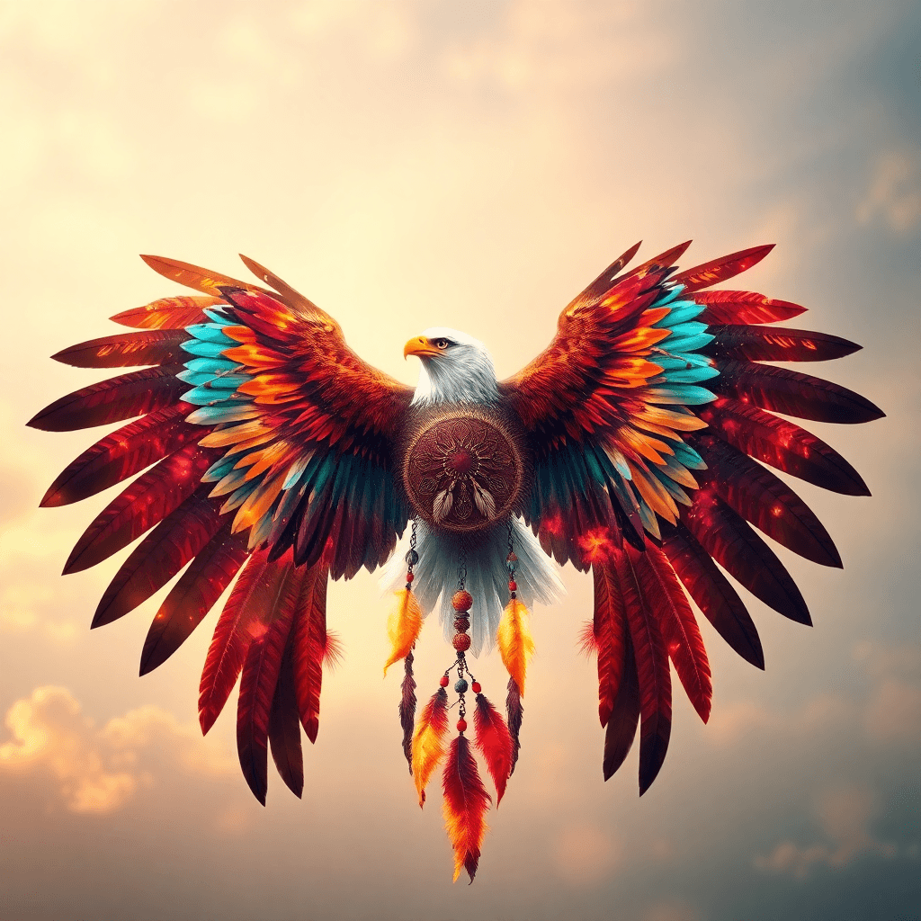 Eagle Dreams on Fire