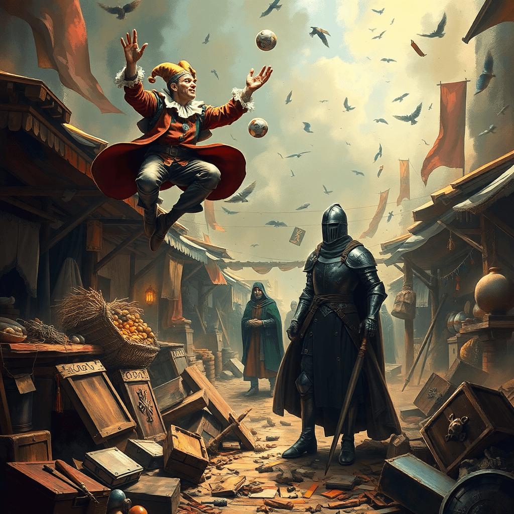 Market Mayhem: Jester Unleashed!