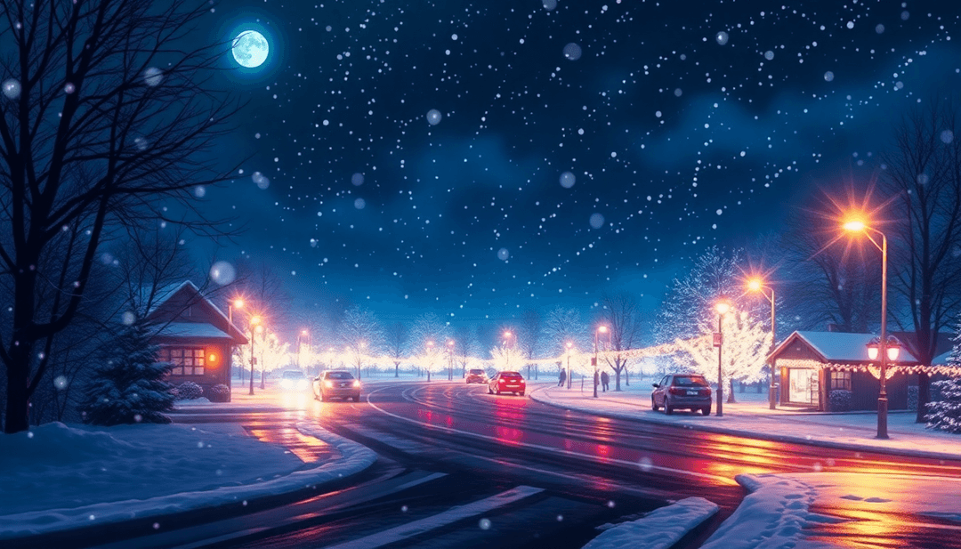 Luminous Nightscapes: Illuminations of the Season