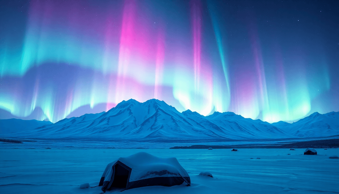 Aurora's Whisper: Dance of the Polar Lights