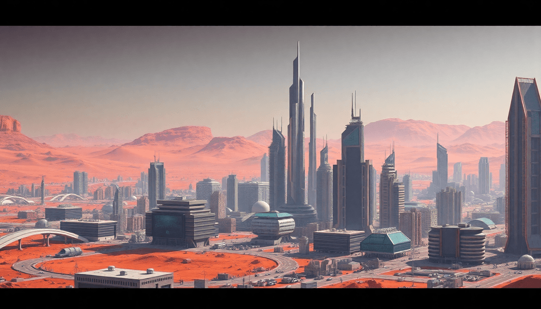 Metropolis on Mars: Cities of the Future