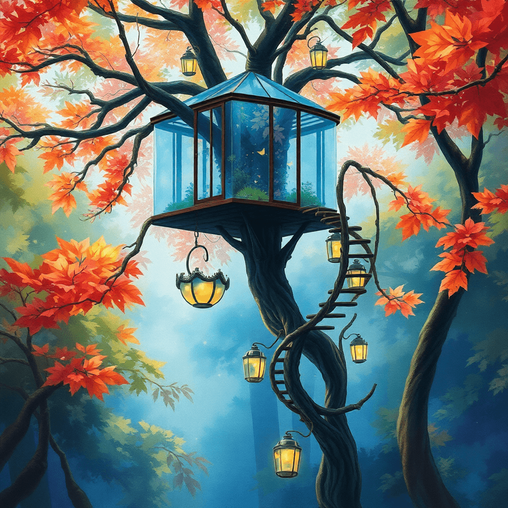 Floating Forest Fantasy